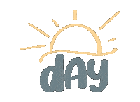 Day Lettering Sticker