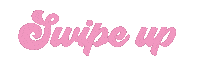 Pink Swipe Up Sticker