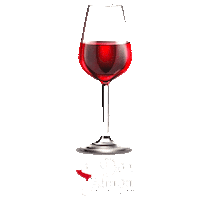 donjamon19 wine vino redwine calice Sticker
