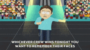 crowd talking GIF by South Park 