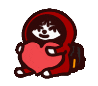 Hold Me Love Sticker