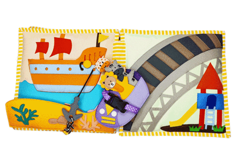 Roller Coaster Globetrotter Sticker by Jolly Designs