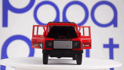 PapaRulit giphygifmaker defender land rover land rover defender GIF