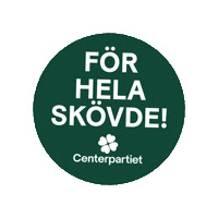 Skövde Sticker by Centerpartiet