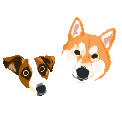 Dog Love Sticker