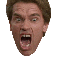 angry arnold Sticker by deladeso