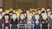 serious crowd GIF by South Park 