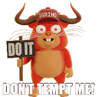 Dont Tempt Me I Cant Sticker by Grind