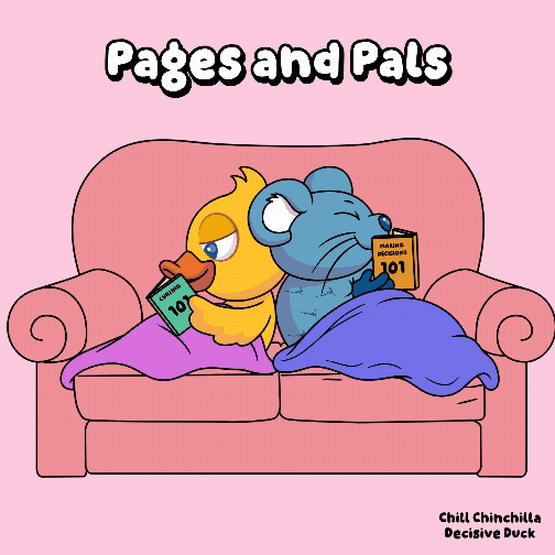 Chill Read GIF by VeeFriends