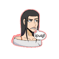 azula_lord_sith comic lesbian mean girls heather Sticker