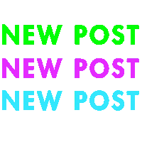 Glitch Post Sticker by happibyhenssler