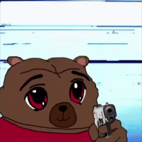 Stick Up Red Eyes GIF by Bobo Memes