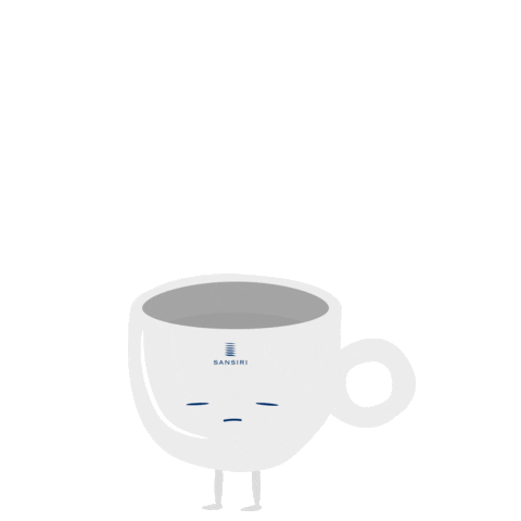 happy coffee Sticker by Sansiri PLC