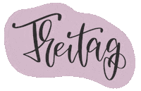 Friday Monday Sticker by LuLettering