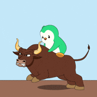 Angry Wall Street Bull GIF by Abster