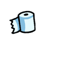 Toilet Paper Tp Sticker