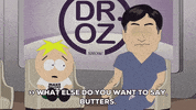 scared butters stotch GIF by South Park 