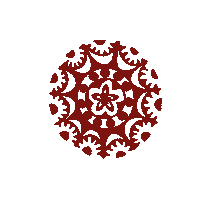 RavenAmberRavenscroft christmas flower spinning snowflake Sticker