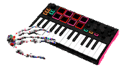 noemiecaron music party halloween dead Sticker