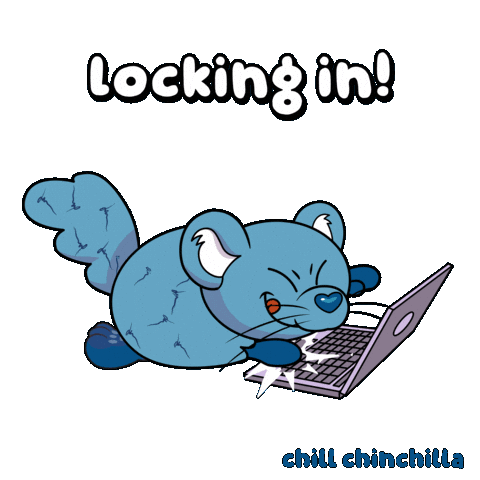 Chill Type Sticker by VeeFriends