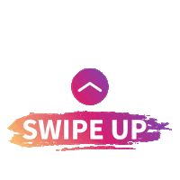 Colorful Swipe Up Sticker