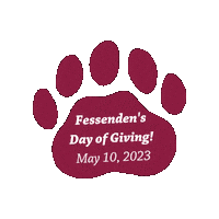Day Of Giving Fessy Sticker by The Fessenden School