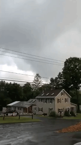 'Right on Top of Us': Tornado Spotted Forming in West Massachusetts