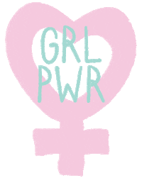 Girl Power Sticker by Megan McNulty