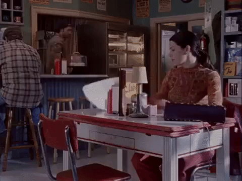season 1 lukes diner GIF by Gilmore Girls 