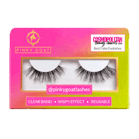 False Eyelashes Neon Sticker by Pinky Goat Lashes