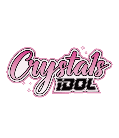 IDOLCheer giphyupload cheer idol crystals Sticker