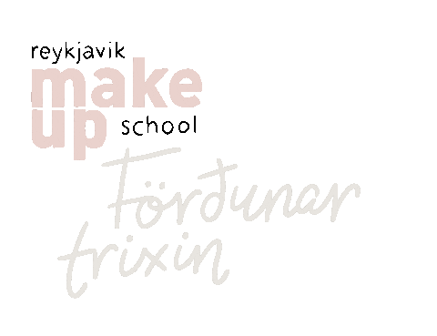 Makeupschool Sticker by Reykjavik Makeup School
