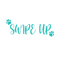 Paw Print Swipe Up Sticker by Indie Boho Pets