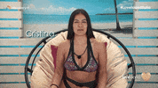 LoveIslandItalia reaction love beach tv show GIF