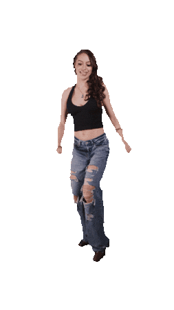 Strong Woman Goodbye Sticker by Aaron B.