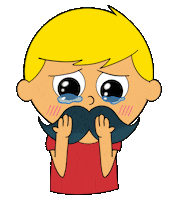 Sad Face Sticker by wister