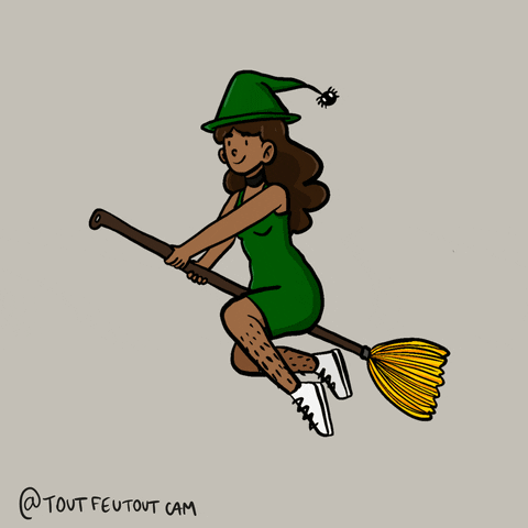 Magic Witch GIF by max contre-attaque