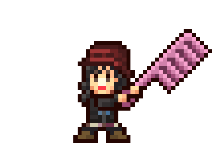 Pixel 8Bit Sticker