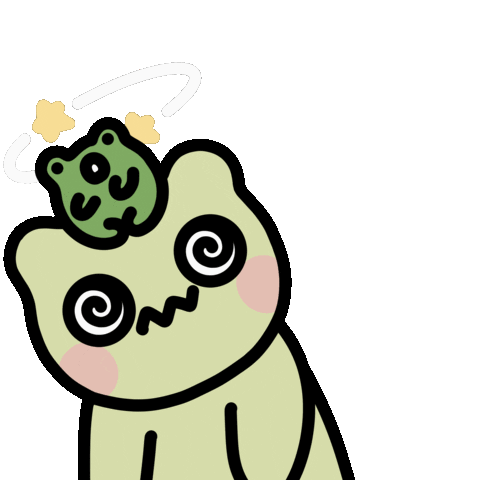 Confused Sticker by WonderPals