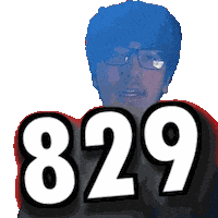 Number Sticker