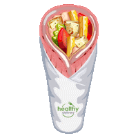 Pizza Burger Sticker by Healthy Delivery