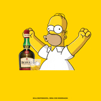Homer Simpson Fun GIF by Licor Beirão