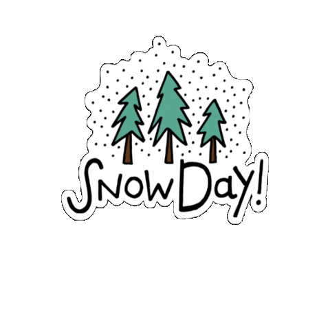 Snow Winter Sticker by University of Michigan Student Life