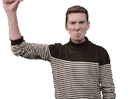 Seattle_Friends no nope bad nah Sticker