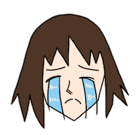 cuidate_fau sad triste llorar fran Sticker