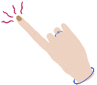 Tap Tap Star Sticker