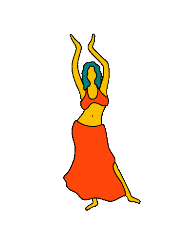 Lost Paradise Dance Sticker by Finely Tuned