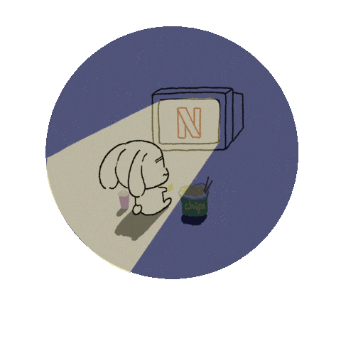 PAKYAU2022 giphyupload netflix movie night Sticker
