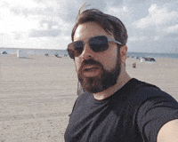 Beach Smile GIF