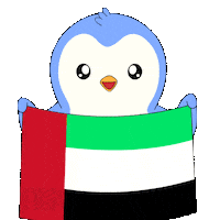 United Arab Emirates Penguin Sticker by Pudgy Penguins